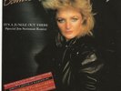 BONNIE TYLER IT'S A JUNGLE OUT THERE RARE JAPAN PROMO SINGLE+GREAT PICTURE COVER