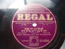 Rudy Vallee With His Collegians 78 Record Grade E-  The New Moon Lover Come Back