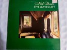NICK DRAKE-Five Leaves Left-UK 1984 ILPS 9105-Vinyl/Sleeve EX+/Rare Rainbow Rim