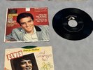 ELVIS PRESLEY- 5, 45 RECORDS JAILHOUSE ROCK, TEDDY BEAR, + MORE