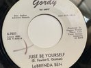 LaBRENDA BEN - JUST BE YOURSELF - GORDY PROMO G-7021. VG++