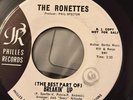 THE RONETTES BREAKIN UP / BIG RED (PHILLES) WHITE DEMO