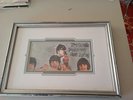 Beatles - Capitol Peeled Butcher Cover And Letter Framed Partial