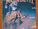 Megadeth So Far So Good So What 1988 LP 1st Press Greece VG+/VG+ CLEAN No Inner
