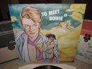 DAVID BOWIE Rare Lp PROMO -  TO MEET BOWIE
