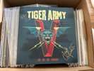 Autographed V Tiger Army (Vinyl, May-2016, Rise) - Electric Blue Limited Edition