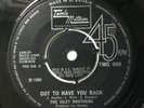 ISLEY BROTHERS - GOT TO HAVE YOU BACK / JUST AIN'T ENOUGH LOVE- UK TAMLA MOTOWN