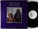 Andy Irvine & Paul Brady - S/T LP - Mulligan Ireland - Celtic Folk VG++