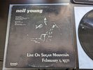 Neil Young - Live on Sugar Mountain 1971 - vinyl lp record