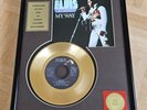 Elvis My Way Goldene Schallplatte 24 Karat Sammler