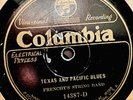 FRENCHY'S STRING BAND COLUMBIA 14387 BLUES 78 rpm V/V+
