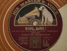 COMEDIAN HARMONISTS Marie, Marie  - HMV EG 2204 UK - 78rpm 78 rpm shellac comedy
