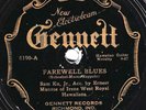 Gennett #6190: Sam Ku Jr./Ernest Manase-Farewell Blues/Sweet Georgia Brown V+hot
