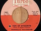 RARE Frankie Crocker Ton Of Dynamite orig 1969 Turbo 0001 45 Funk/Northern Soul