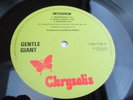 Gentle Giant INTERVIEW 1976 UK LP 1st Press Green Chrysalis PLAYS EX HEAR