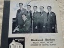 1940's Blackwood Brothers SIGNED 6 Record Set, Gospel Vtg Vinyl 78 RPM