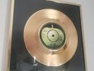 THE BEATLES 'HEY JUDE' FRAMED GOLD DISC, RECORD, VINYL