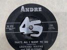 northern soul 45 leonard wayne you didnt have to laugh ANDRE