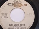 Maurice And The Radiants - Baby You've Got It   PROMO COPY