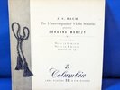 COLUMBIA 33CX 1286 *JOHANNA MARTZY* J.S. BACH SONATAS & PARTITAS FOR SOLO VIOLIN