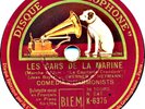 78 RPM Comedian Harmonists - Quand la Brise Vagabonde / Les Gars de la Marine