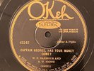 Okeh 45242 Narmour & Smith CAPT GEOR HAS YOUR MONEY COME  1928 78rpm COUNTRY EE+