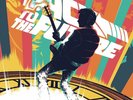 BACK TO THE FUTURE - ORIGINAL SCORE - 2-LP ELECTRIC BLUE SPLATTER - BRAND NEW