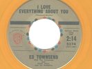 NORTHERN SOUL  45  Ed Townsend  Warner Bros  5174  *yellow vinyl*