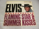 Elvis Presley- Elvis flaming Star and winter kisses Uk orange label Mono exc++