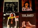 1970's 4 LP LOT: QUEEN THE GAME ACDC POWERAGE THE BABY's ANTHOLOGY JESSIE YOUNG
