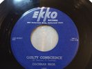RARE ROCKABILLY Cochran Brothers Guilty Conscience Ekko 1005 1955 STRONG VG 45