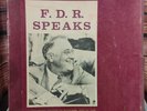 Franklin D. Roosevelt, Eleanor Roosevelt – F.D.R. Speaks Vinyl Record