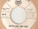 THE VOLUMES Gotta Give Her Love AMERICAN ARTS DJ DETROIT NORTHERN SOUL USA 45