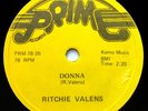 RITCHIE VALENS Donna / La Bamba 10” 78 RPM Prime jukebox Beatles Elvis 50s RARE