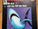 Drei 3 ??? Fragezeichen und das Riff der Haie Europa Hörspiel LP Schallplatte