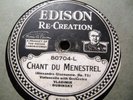 1920 UKRAINIAN Violin ELIAS BREESKIN Canzonetta Vladimir Dubinsky EDISON 80704