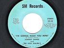 SWEET SOUL 45  Johnny Daniel & the Soul Malibu's  SM Records 08  *blue label*