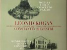 Leonid Kogan; Silvestri  Mozart/Mendelssohn Violin Concerti  SSAX 1744 Testament