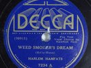 Blues 78 HARLEM HAMFATS Weed Smoker's Dream DECCA 7234 HEAR 2425