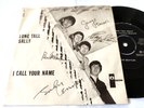 Very rare The Beatles single 45  Long Tall Sally Odeon Denmark Exc/Exc