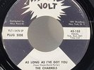 The Charmels - As Long As I've Got You - 1967 PROMO - VOLT - SOUL GRAIL - VG++