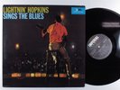 LIGHTNIN' HOPKINS Sings The Blues IMPERIAL LP VG++ france 1982 reissue z