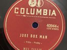 78 rpm rock n roll-Mel Tillis-Juke Box Man/If You’ll Be My Love