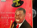 LOUIS ARMSTRONG Satchmo In Style OG 1958 Mono DECCA DL 8840 DG Jazz LP EX/NM