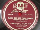 SMC 2569 Orq Victoria de Cheo Belen Puig 78 rpm LATIN E