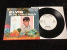 ELVIS PRESLEY 45 PROMO 447-0720 BLUE CHRISTMAS/AWOODEN HEART NM/NM HIGH GRADE