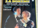 PUCCINI La Boheme RICCIARELLI CARRERAS DAVIS 1stPress PHILIPS 2LP Box MINT