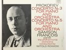 SAMSON FRANCOIS: Prokofiev Piano Concerto No.3 No.5 (Vinyl LP Record Sealed)