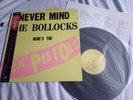 SEX PISTOLS NEVER MIND ....JAPAN 1988 ISSUE WITH OBI & INSERT