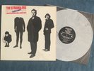 STRANGLERS - Black And White USA LP Grey Marbled splat Vinyl Stickered  EX/VG+